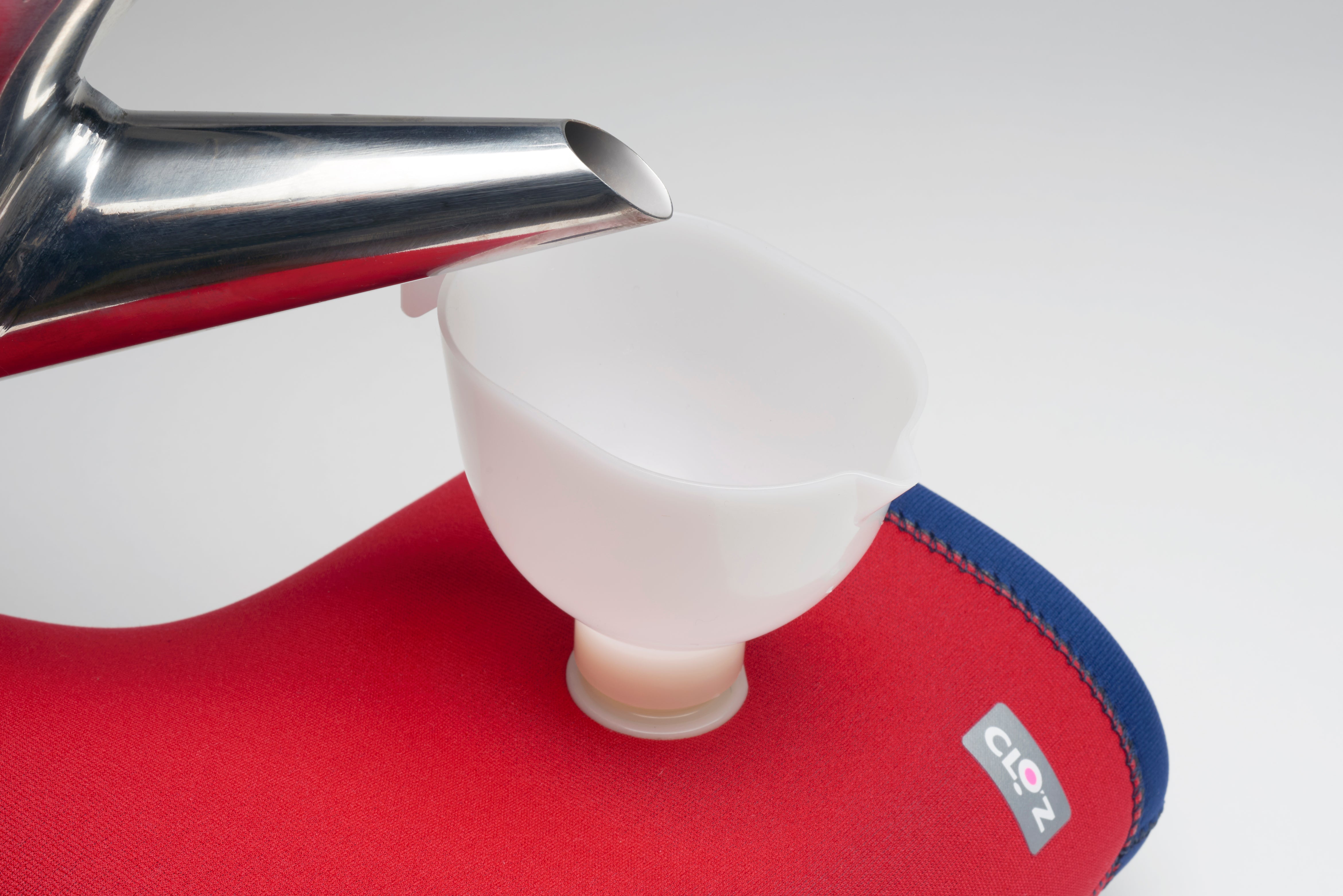 クロッツ やわらか湯たんぽ 足用タイプ|底なし