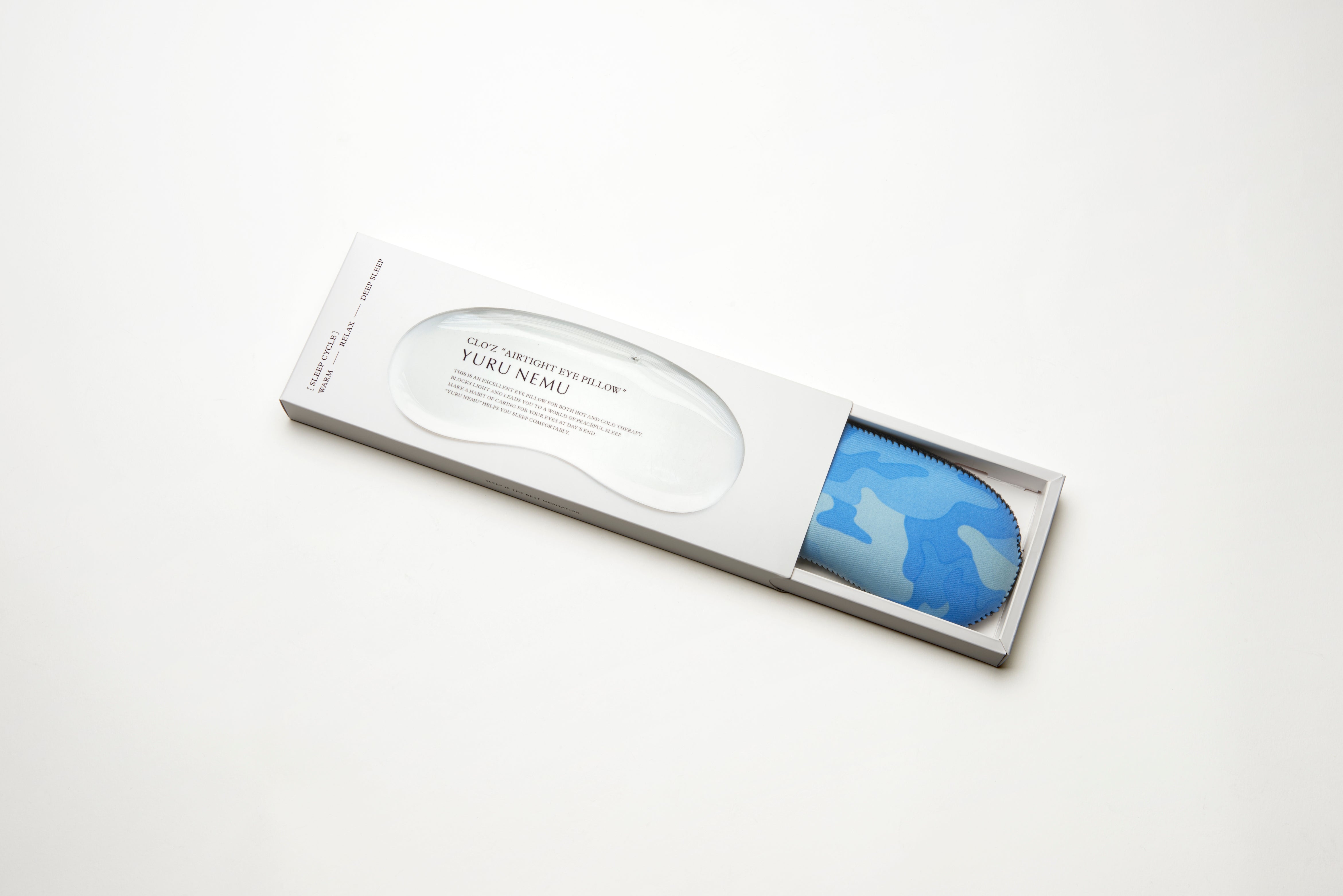 クロッツ エアタイト アイピロー YURU NEMU|先着300個限定専用カバー付き