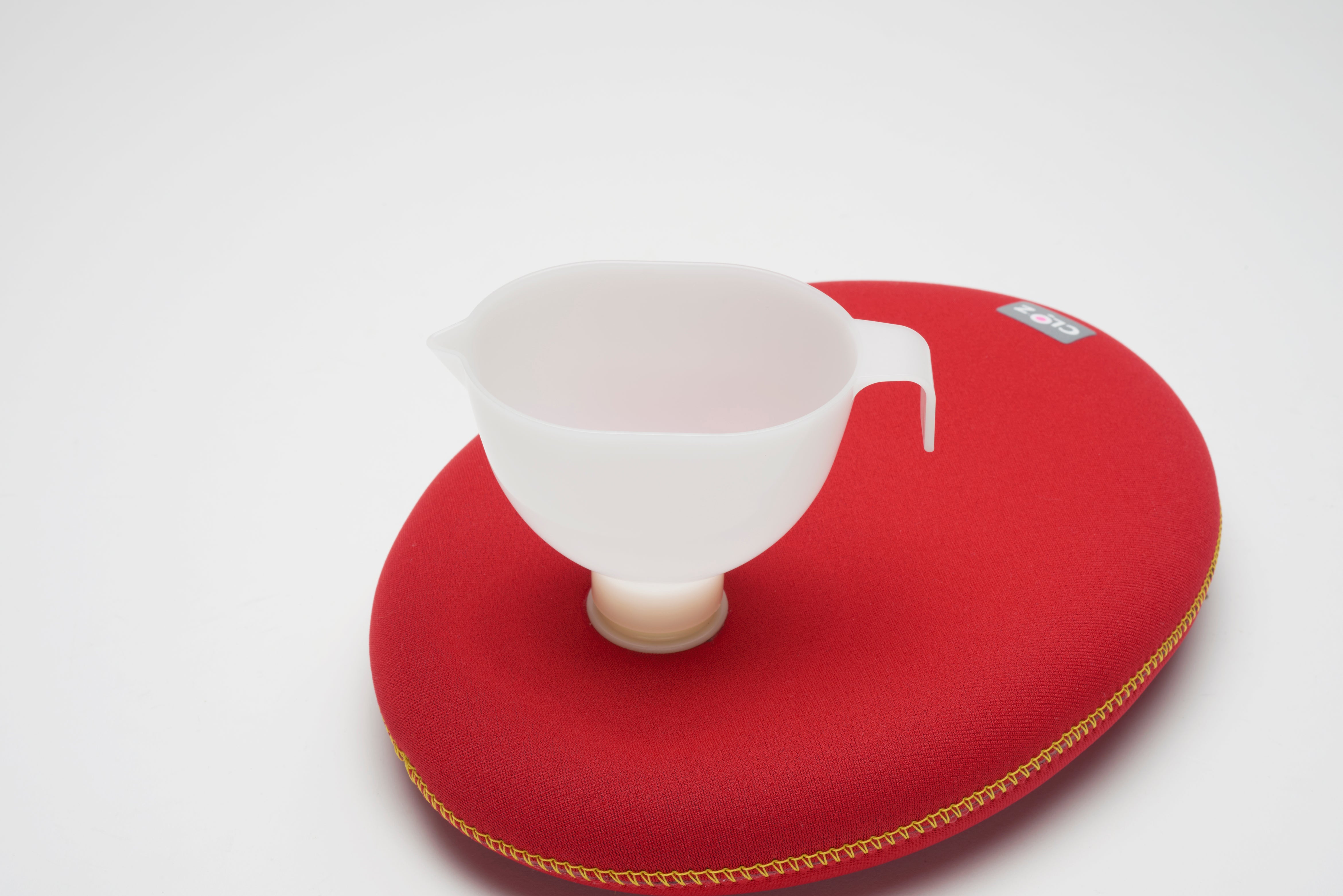 【OUTLET品】クロッツ やわらか湯たんぽ たまご型タイプ 1.2L