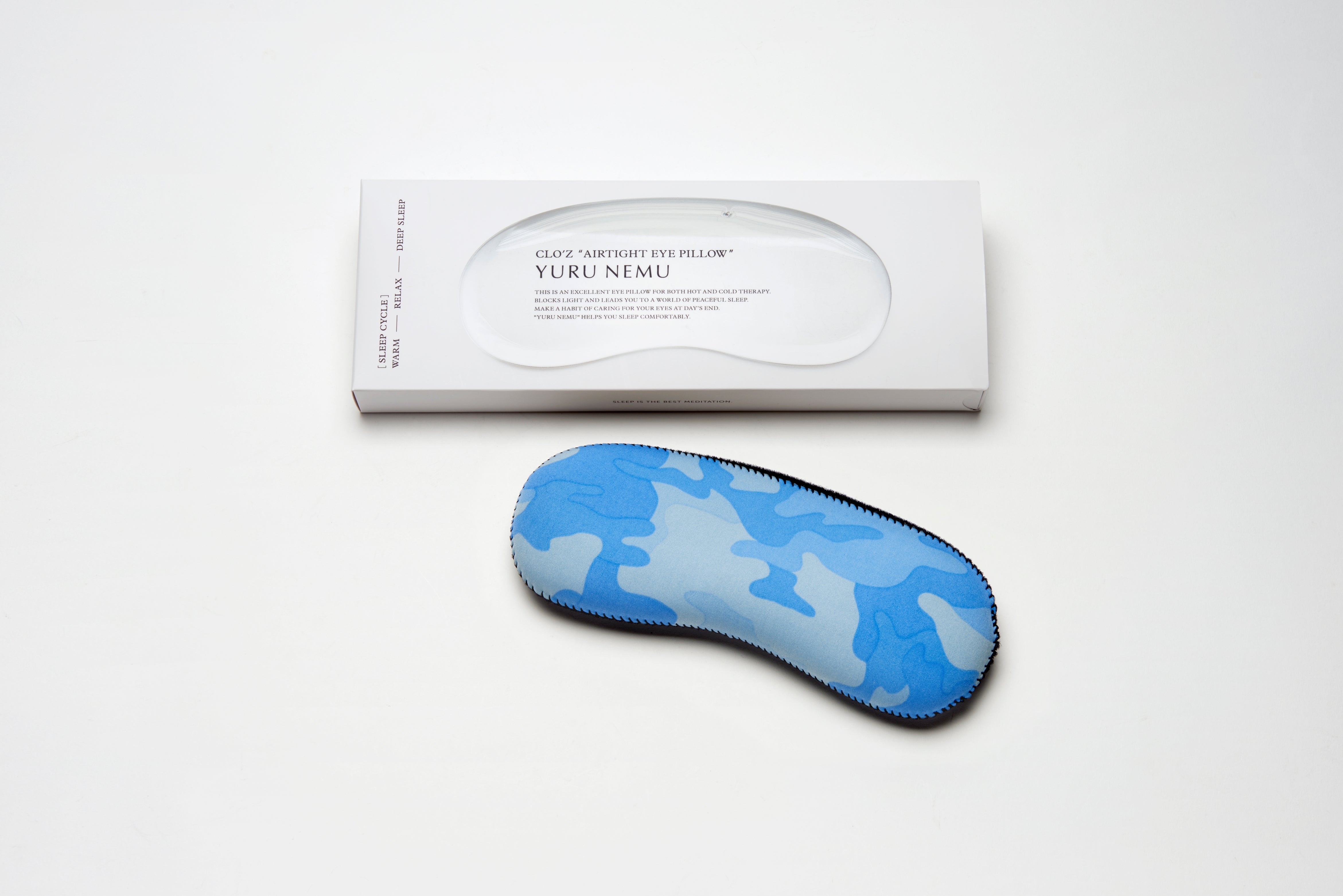 クロッツ エアタイト アイピロー YURU NEMU|先着300個限定専用カバー付き