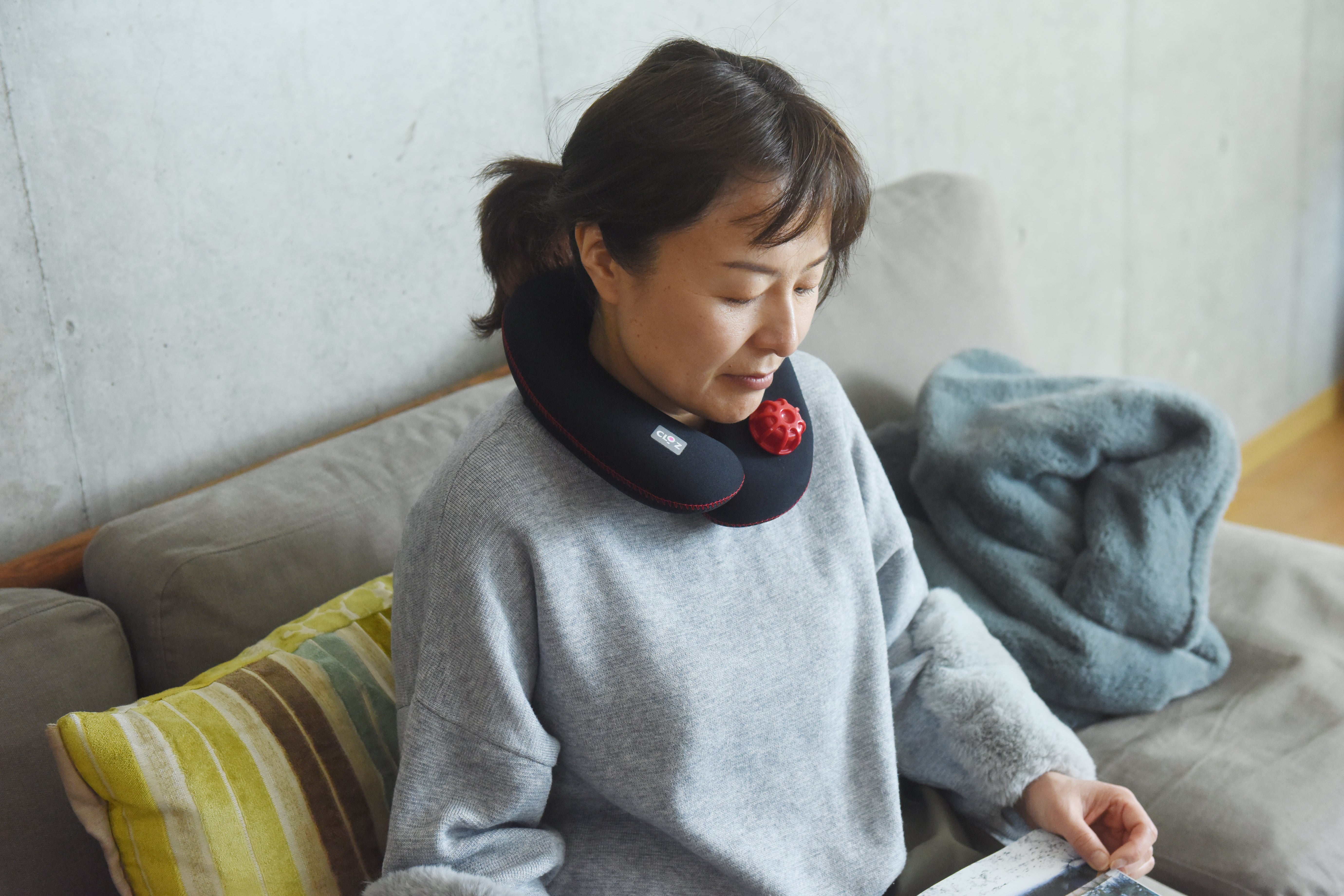 【ギフト仕様A|化粧箱】クロッツ やわらか湯たんぽ 肩用タイプ