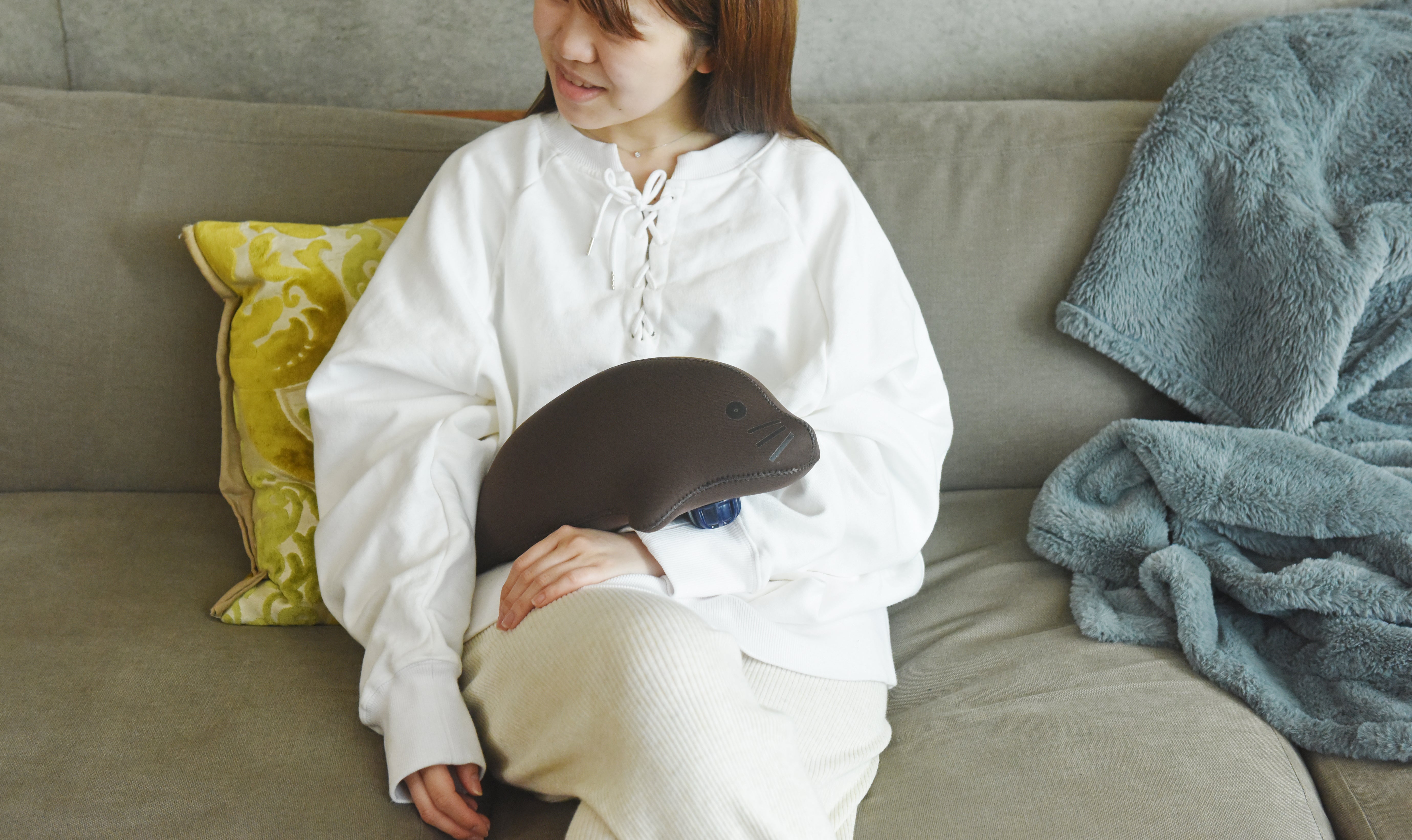 クロッツ やわらか湯たんぽ アザラシタイプ