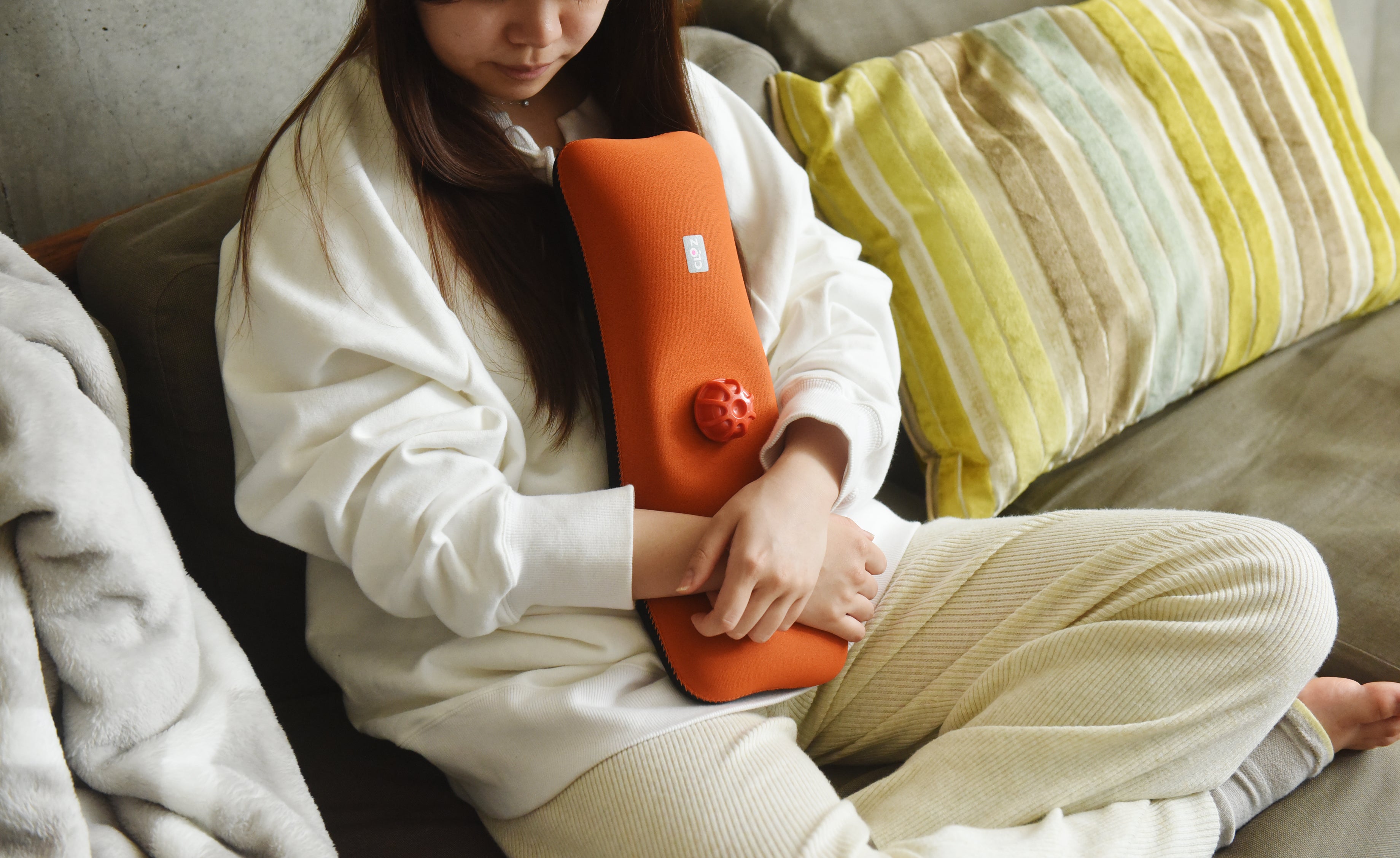 クロッツ やわらか湯たんぽ 棒型タイプ