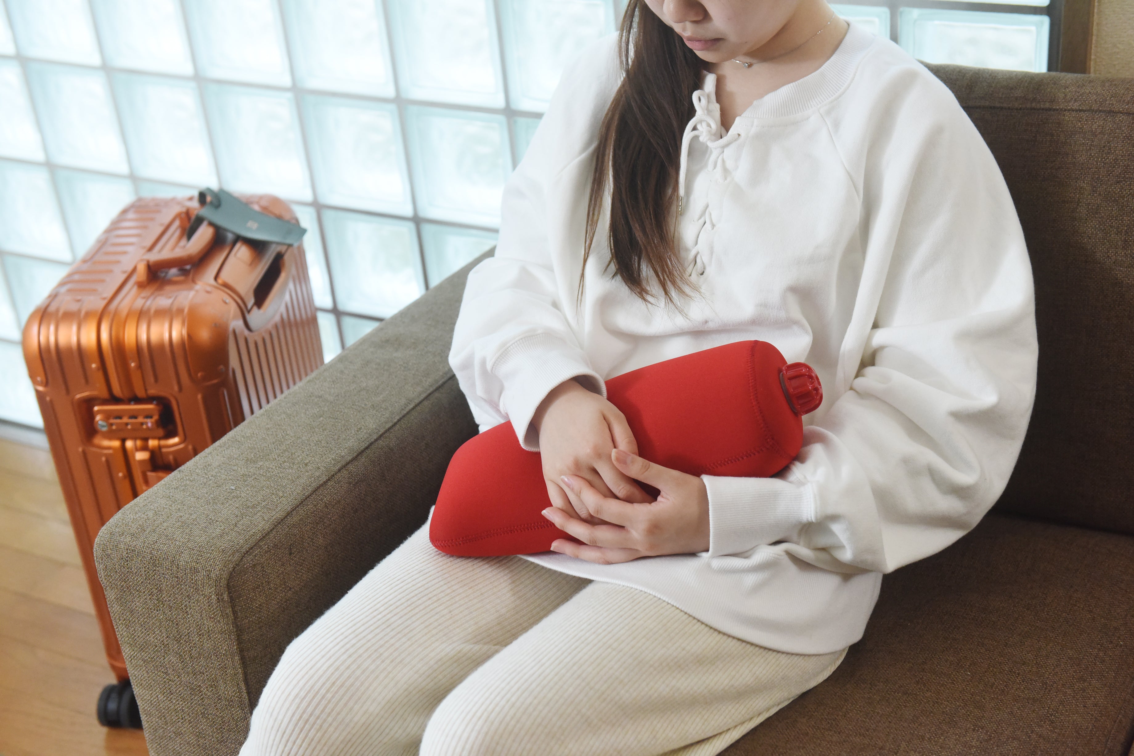 クロッツ やわらか湯たんぽ 旅行用タイプ 大