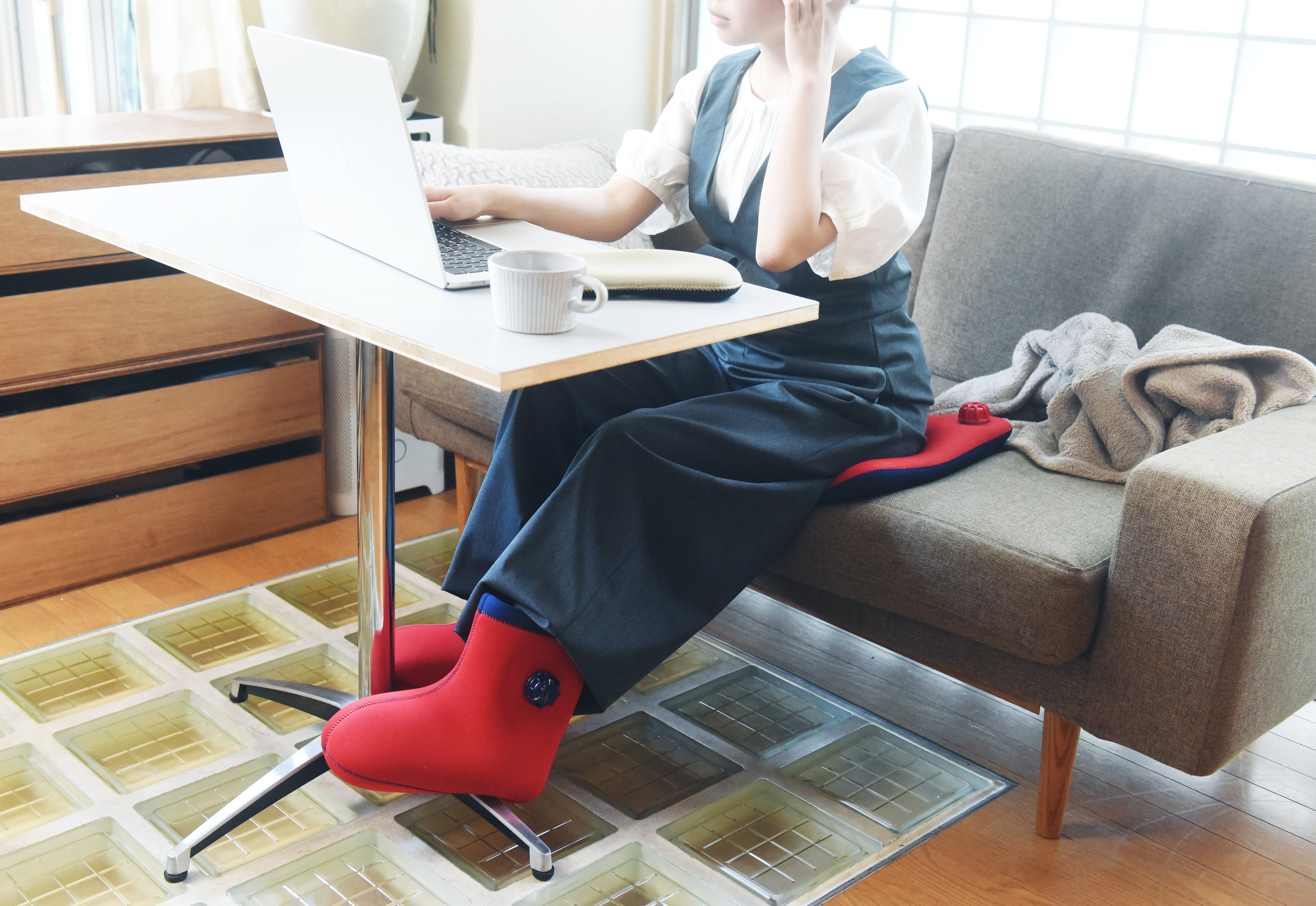 クロッツ やわらか湯たんぽ 足用タイプ|底なし