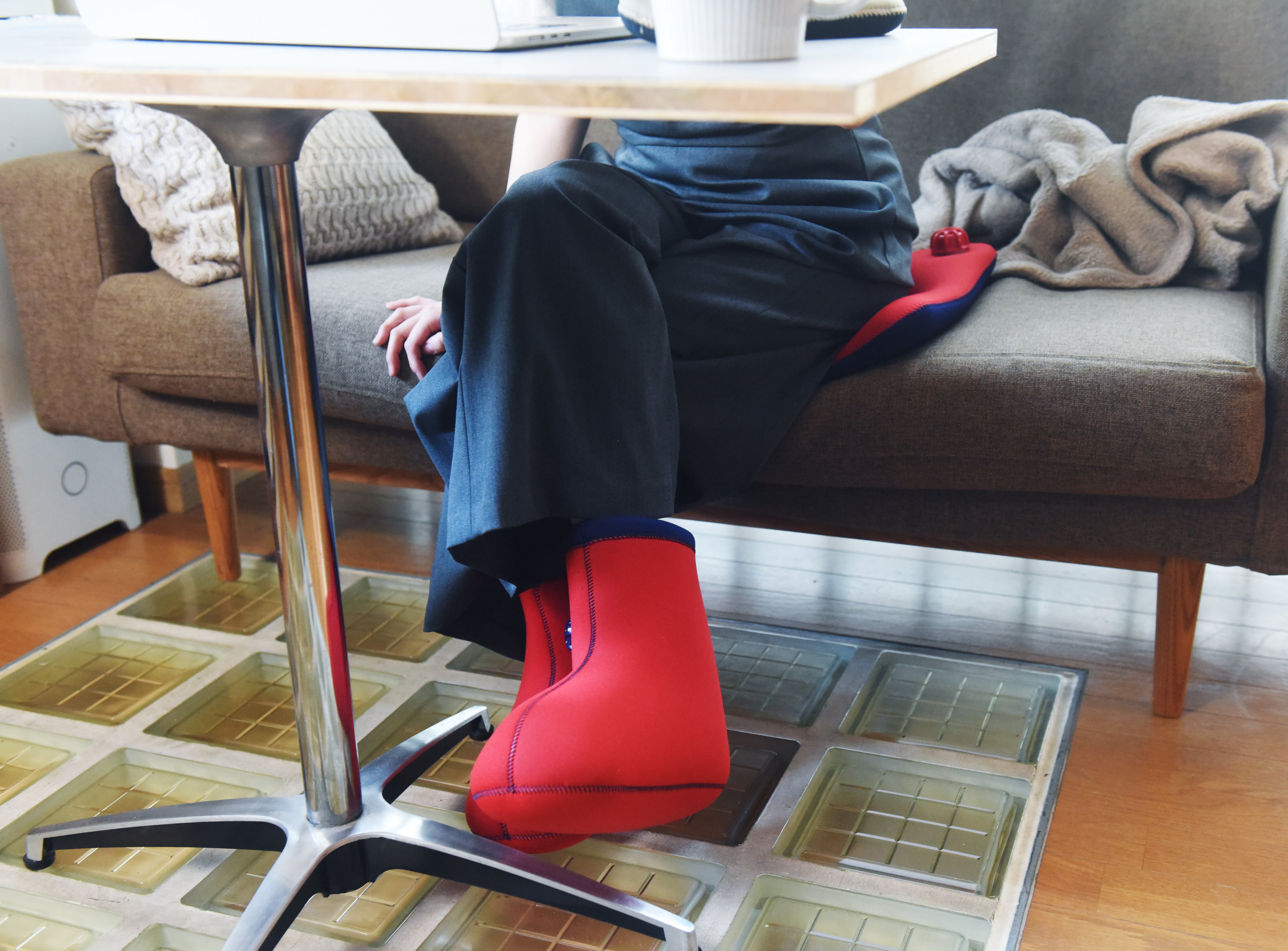 クロッツ やわらか湯たんぽ 足用タイプ|底なし