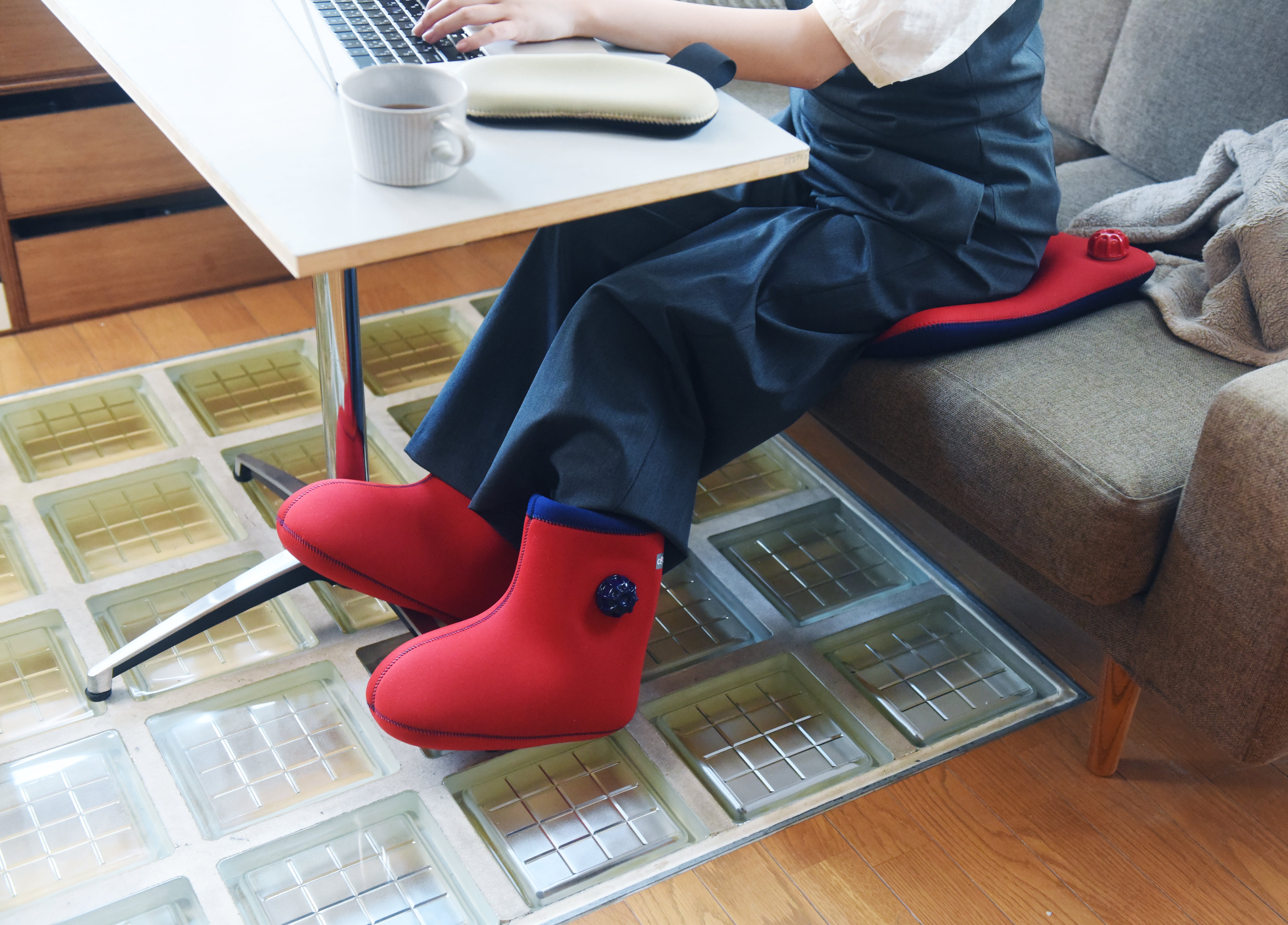 クロッツ やわらか湯たんぽ 足用タイプ|底なし