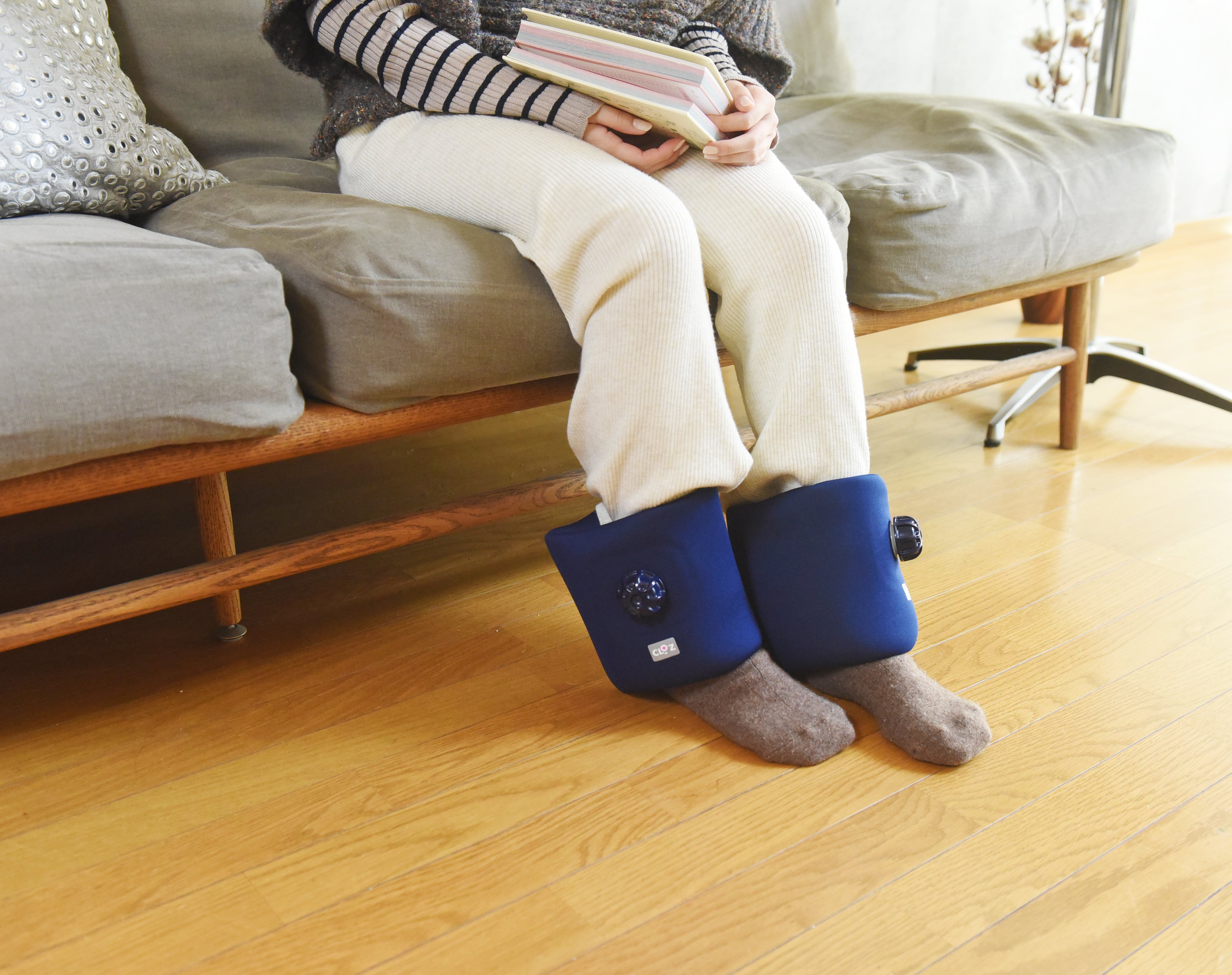 【旧型】クロッツ やわらか湯たんぽ 足首用タイプ