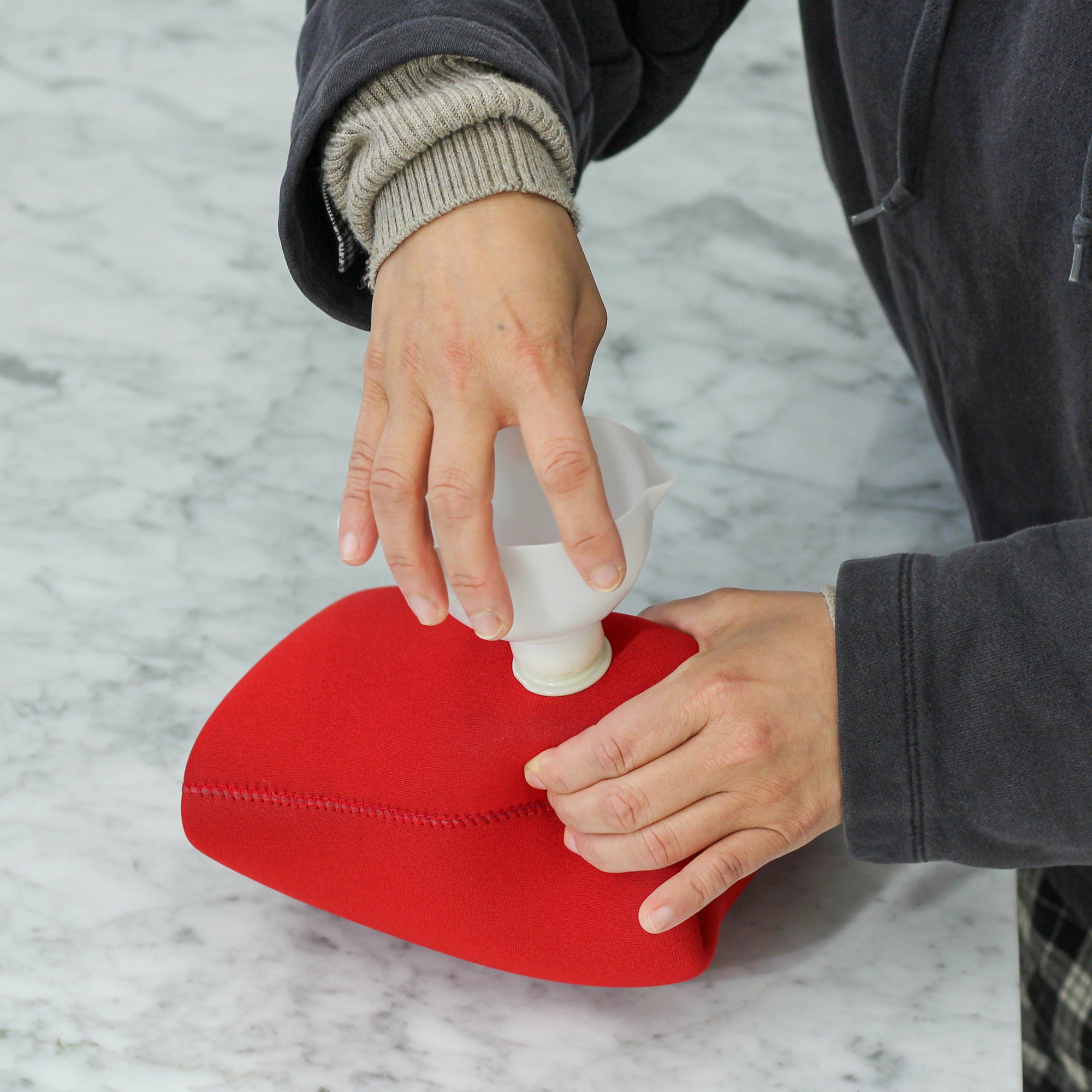 クロッツ やわらか湯たんぽ 足首用タイプ