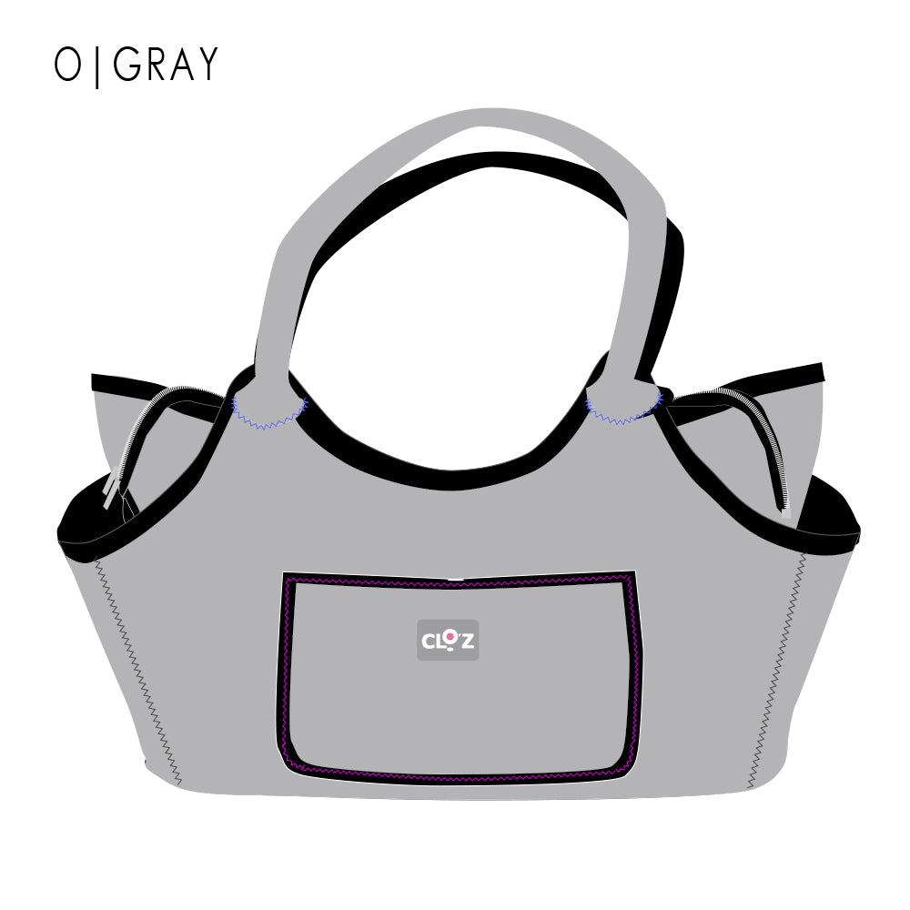 クロッツ バッグ| 防水素材|ボートトート|ファスナー付き