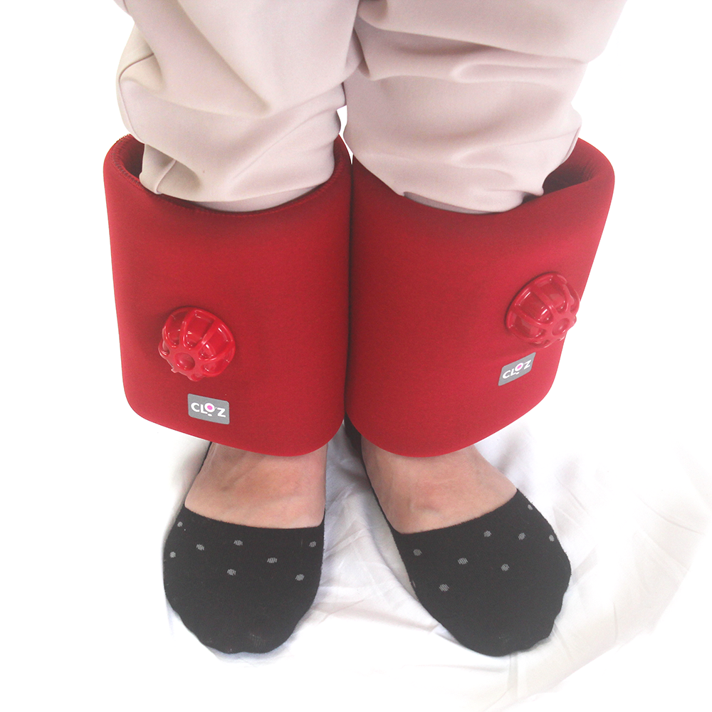 クロッツ やわらか湯たんぽ 足首用タイプ