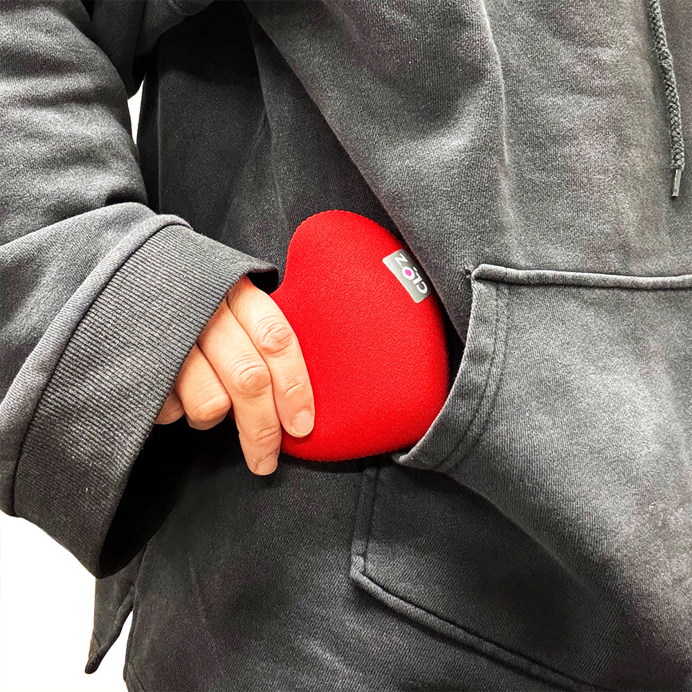 クロッツ やわらか湯たんぽ エアタイト|ポケットハート型タイプ