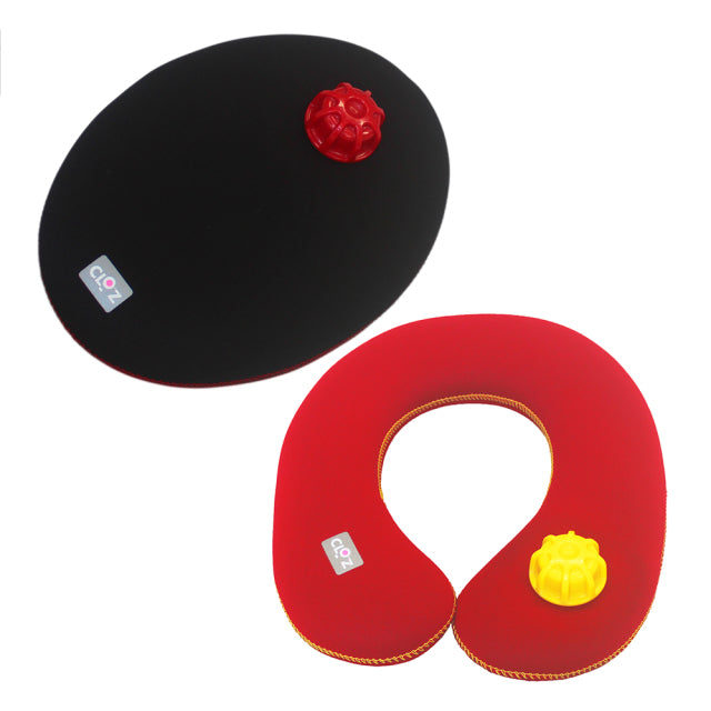 クロッツ やわらか湯たんぽ たまご型タイプ 1個|肩用タイプ 1個 セット (ポケット型タイプ 1個 付)