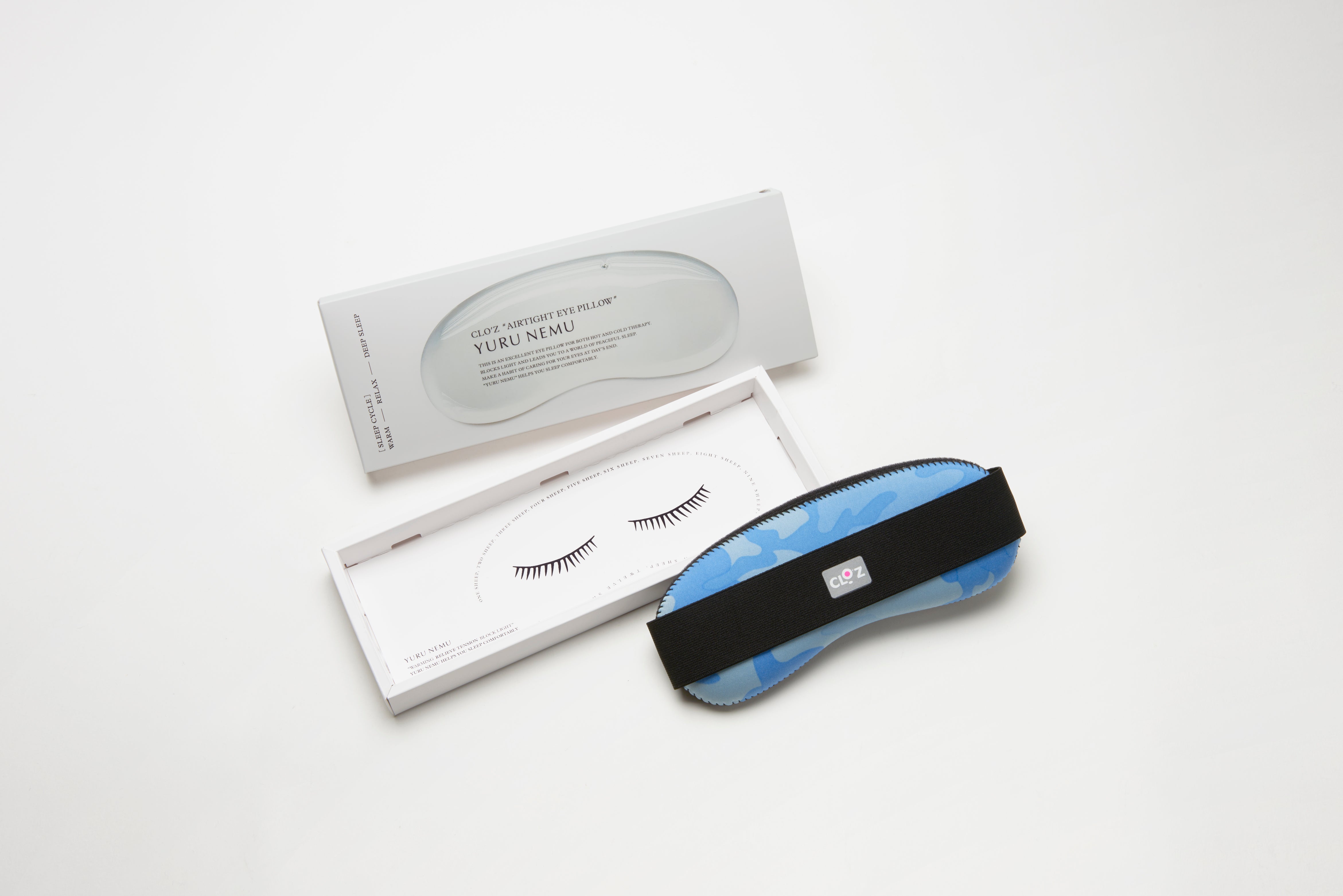クロッツ エアタイト アイピロー YURU NEMU｜先着300個限定専用カバー付き