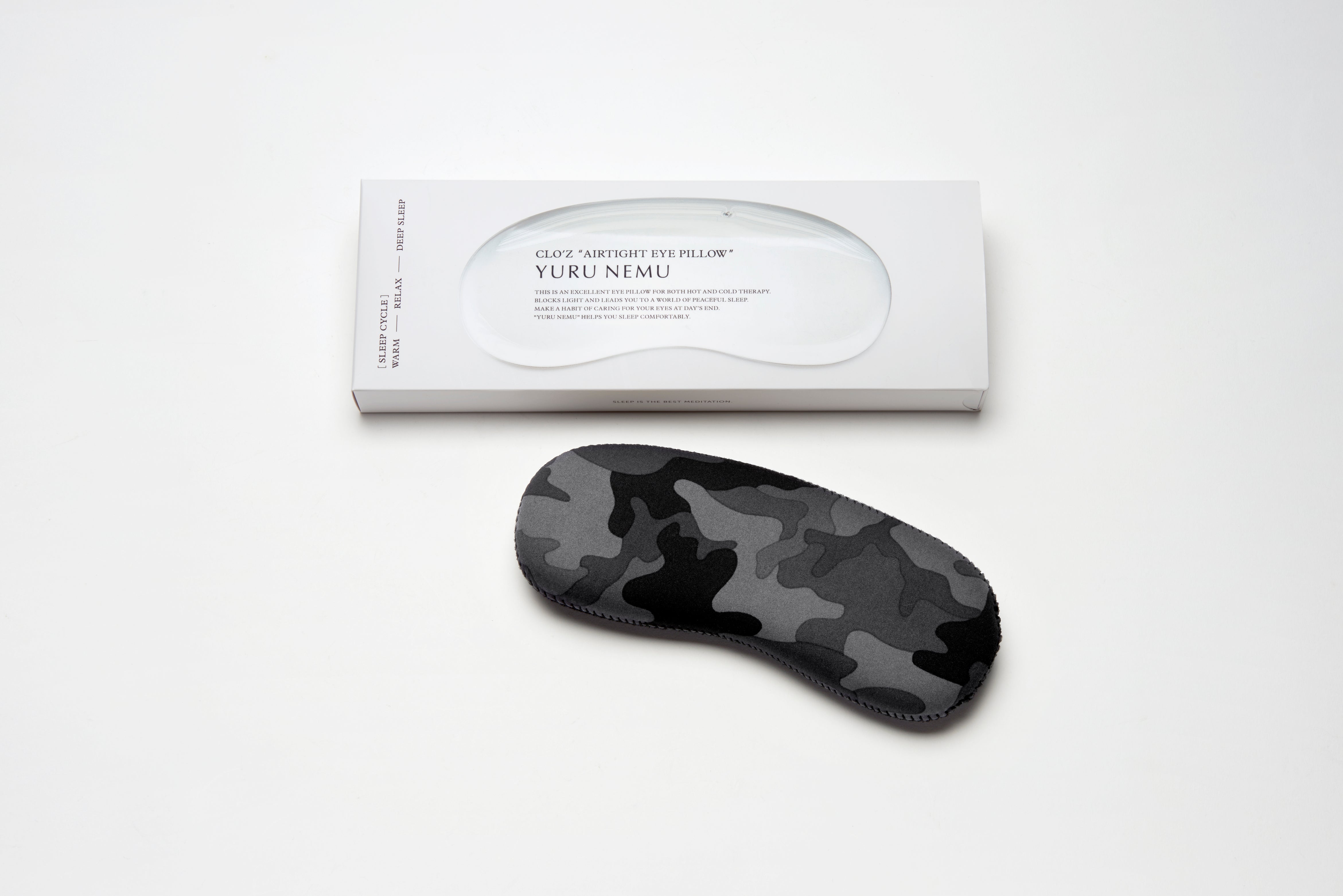 クロッツ エアタイト アイピロー YURU NEMU｜先着300個限定専用カバー付き