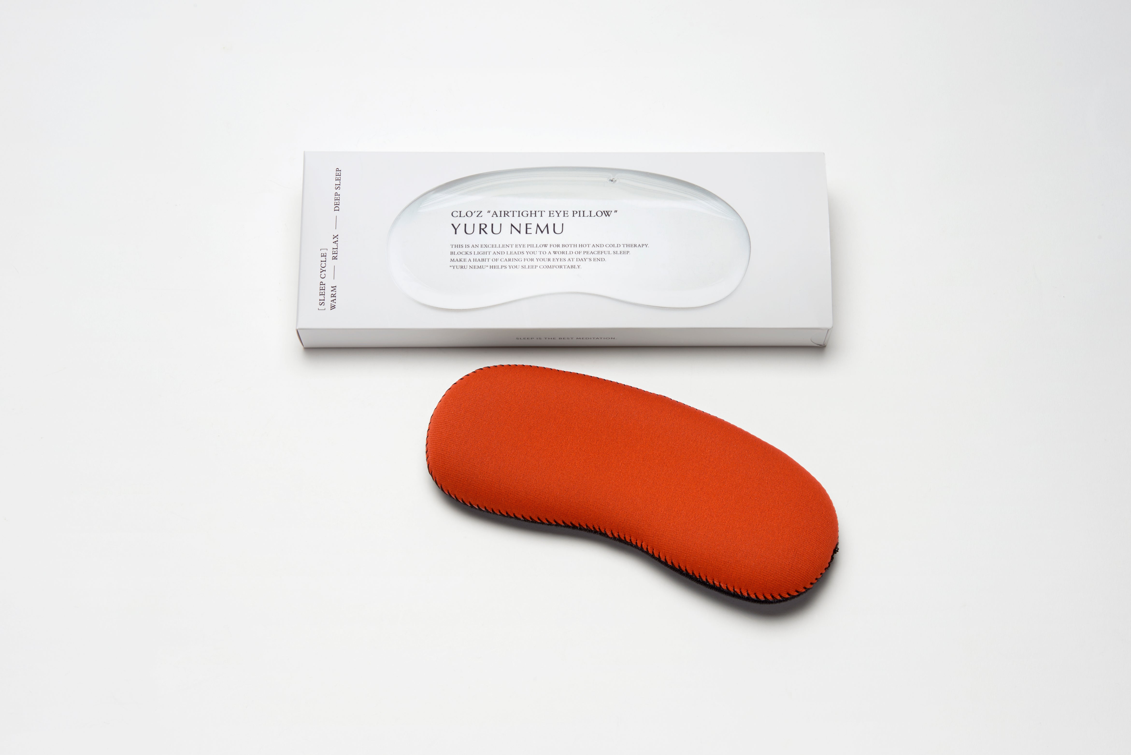 クロッツ エアタイト アイピロー YURU NEMU｜先着300個限定専用カバー付き