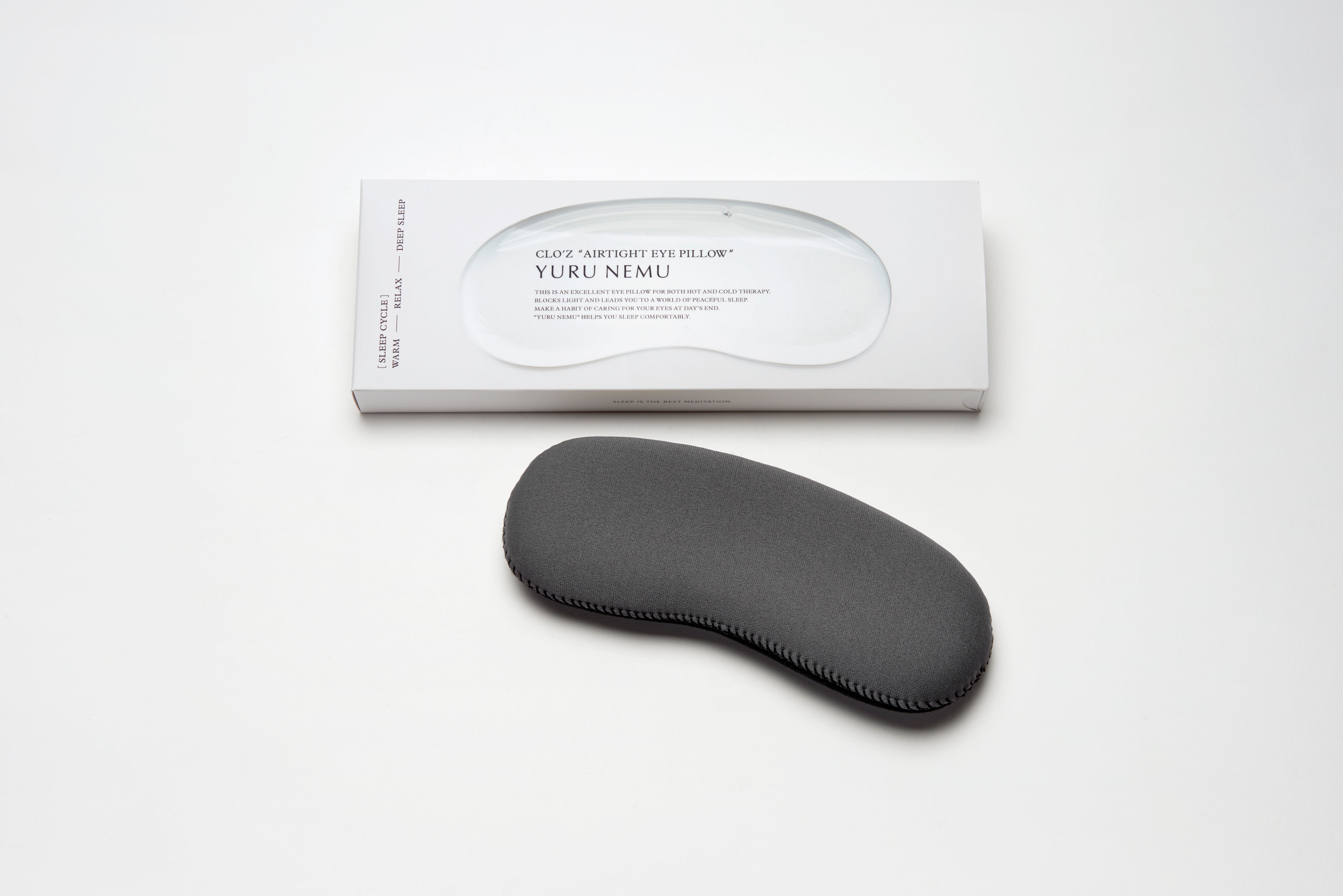 クロッツ エアタイト アイピロー YURU NEMU｜先着300個限定専用カバー付き