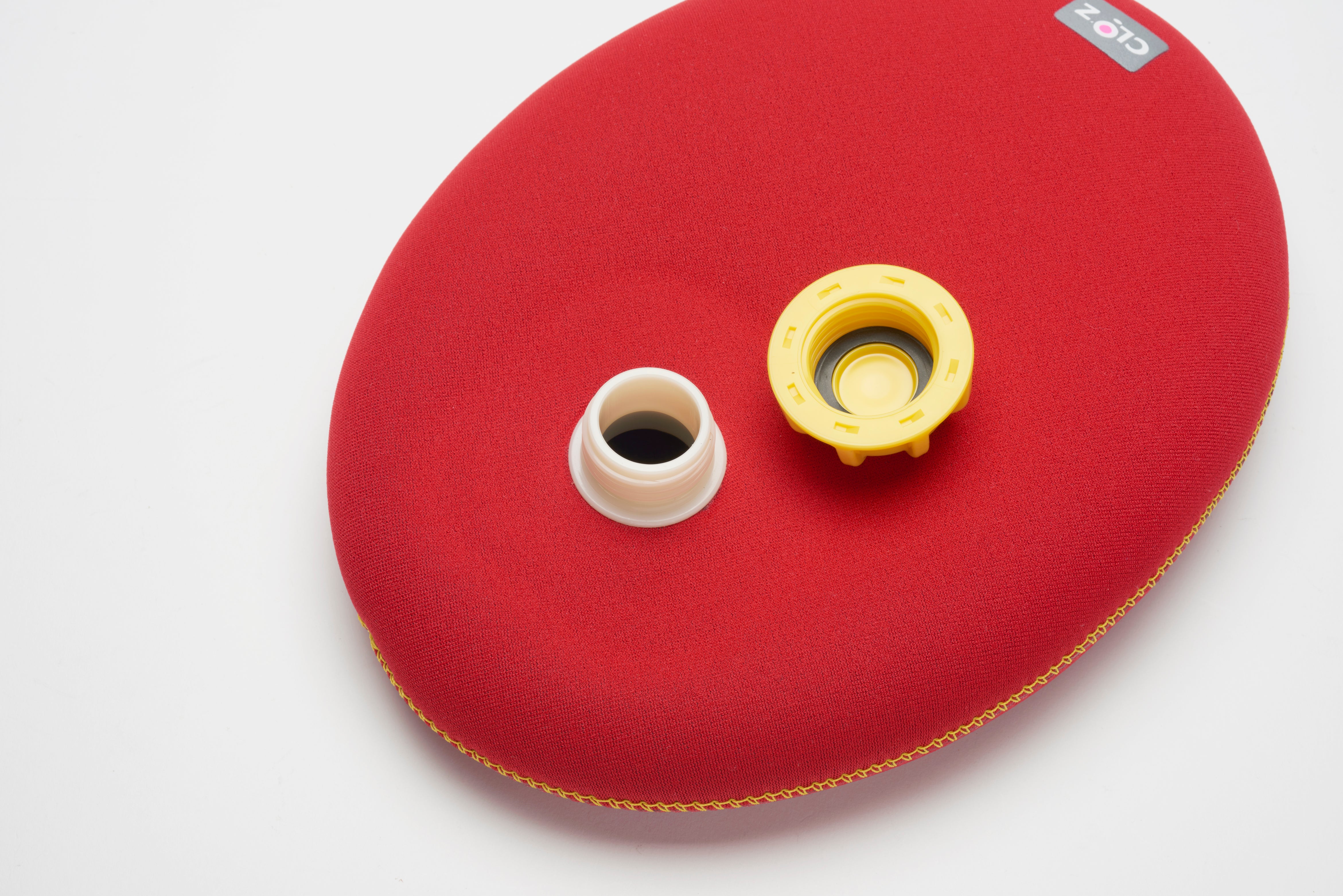 クロッツ やわらか湯たんぽ たまご型タイプ 1.2L