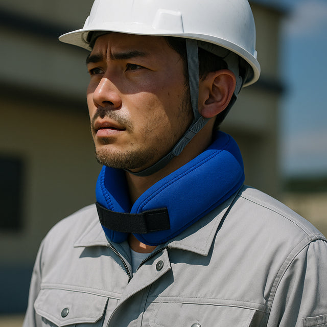 クロッツ ネッククーラー デラックス｜氷を入れる完全防水ファスナー