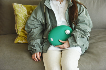 クロッツ やわらか湯たんぽ たまご型タイプ 1.2L