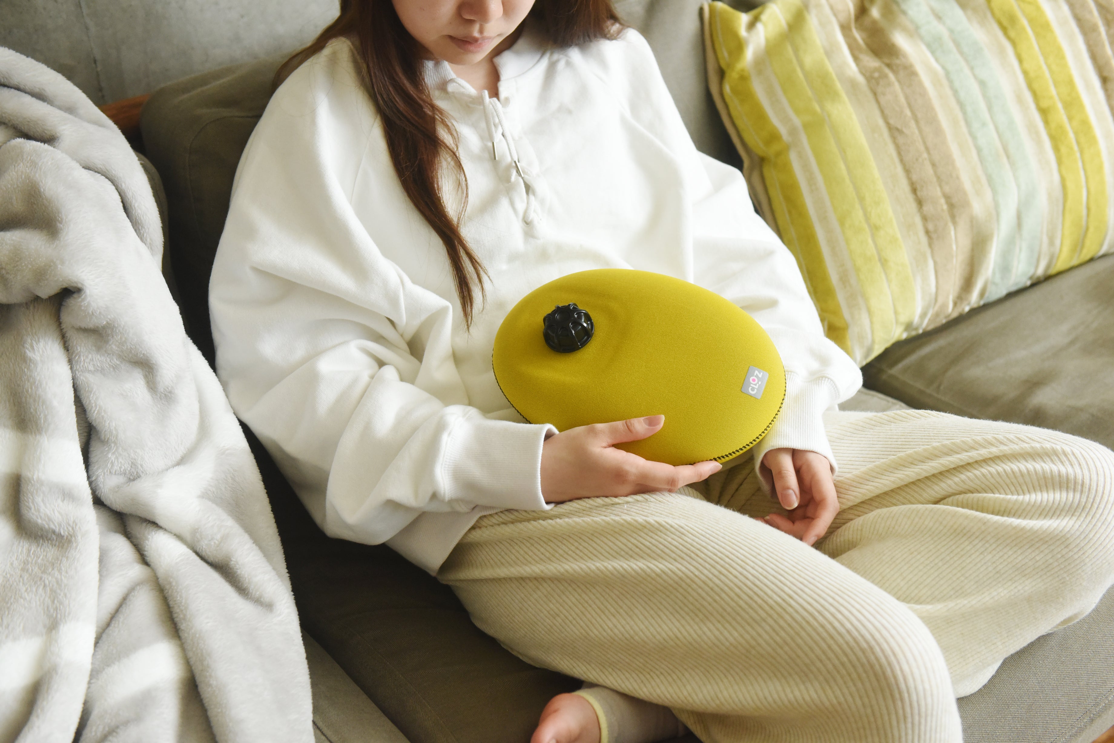 クロッツ やわらか湯たんぽ たまご型タイプ 1.2L – クロッツ やわらか