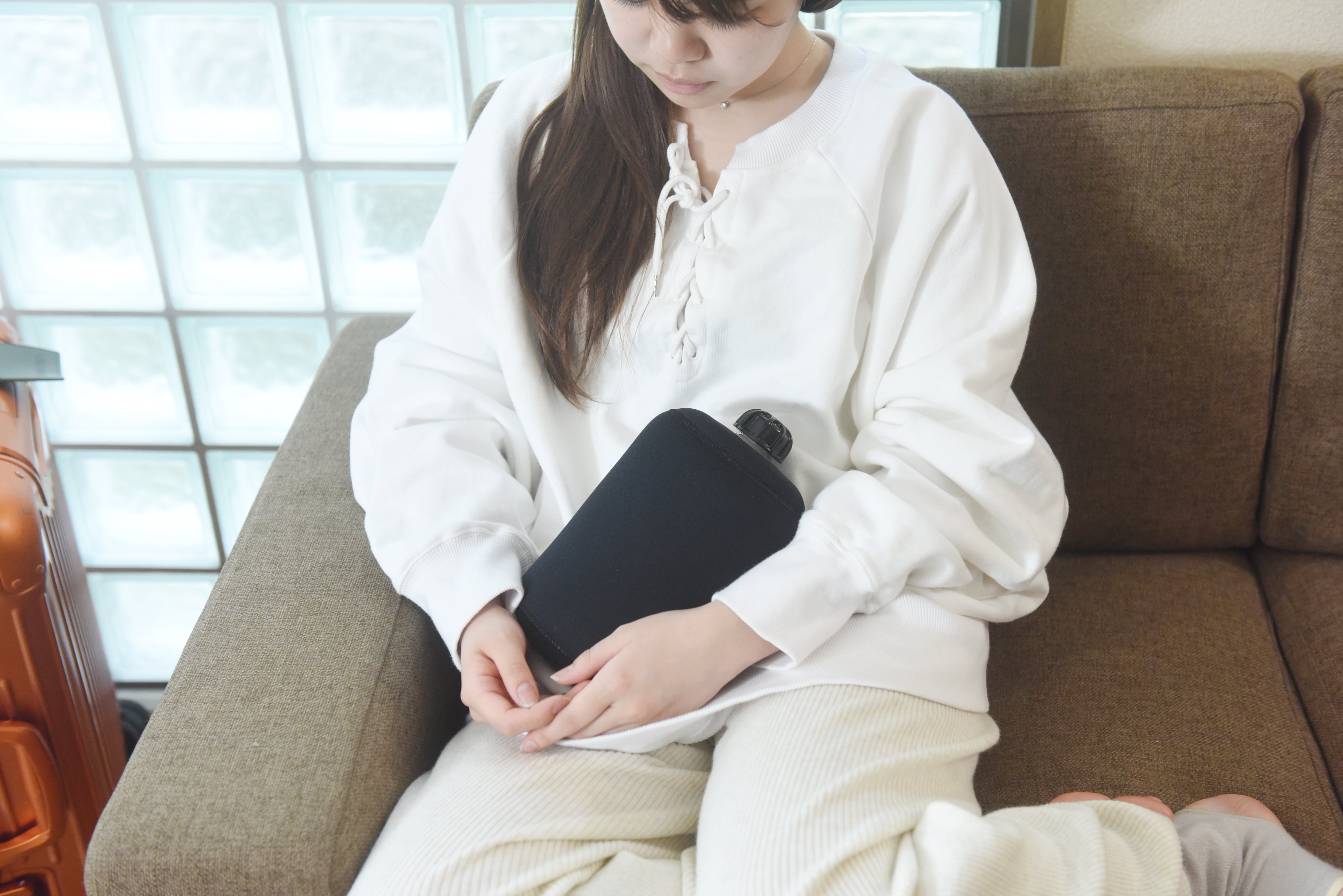 クロッツ やわらか湯たんぽ 旅行用タイプ 小