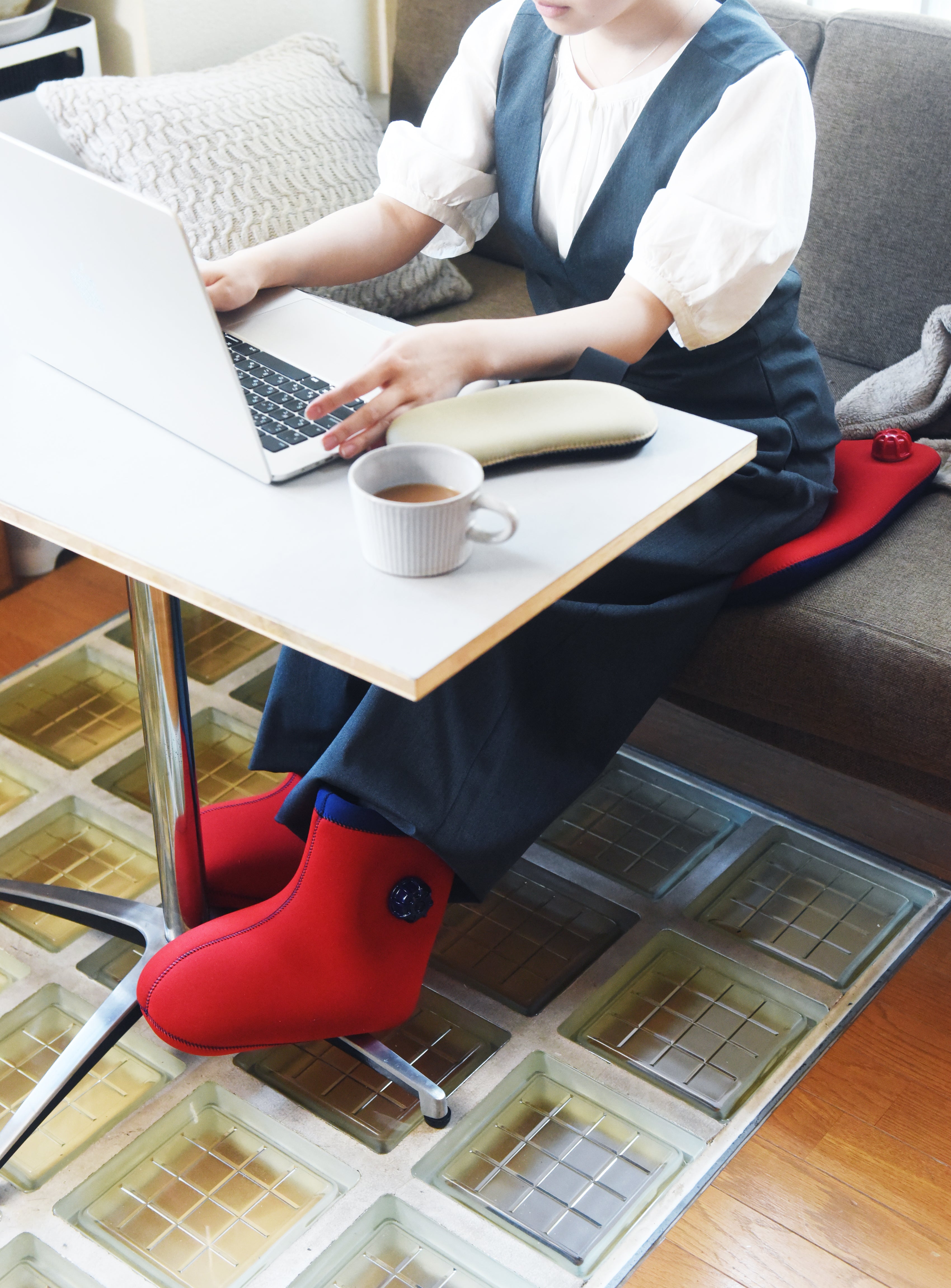 クロッツ やわらか湯たんぽ 足用タイプ｜底なし