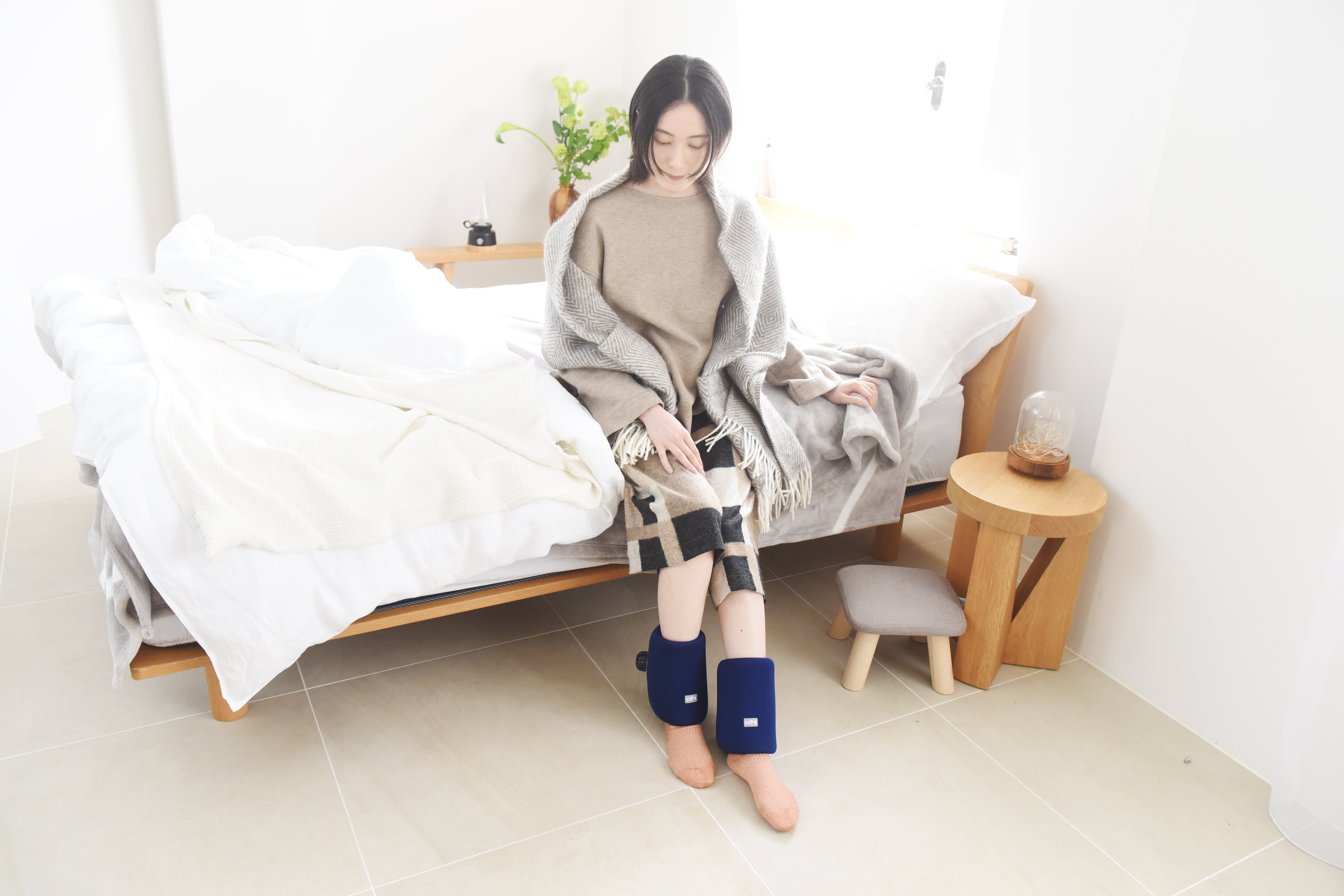 クロッツ やわらか湯たんぽ 足首用タイプ