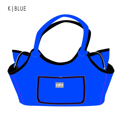 クロッツ バッグ｜ 防水素材｜ボートトート｜ファスナー付き