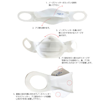 クロッツ Cマスク｜3D立体構造｜1枚入