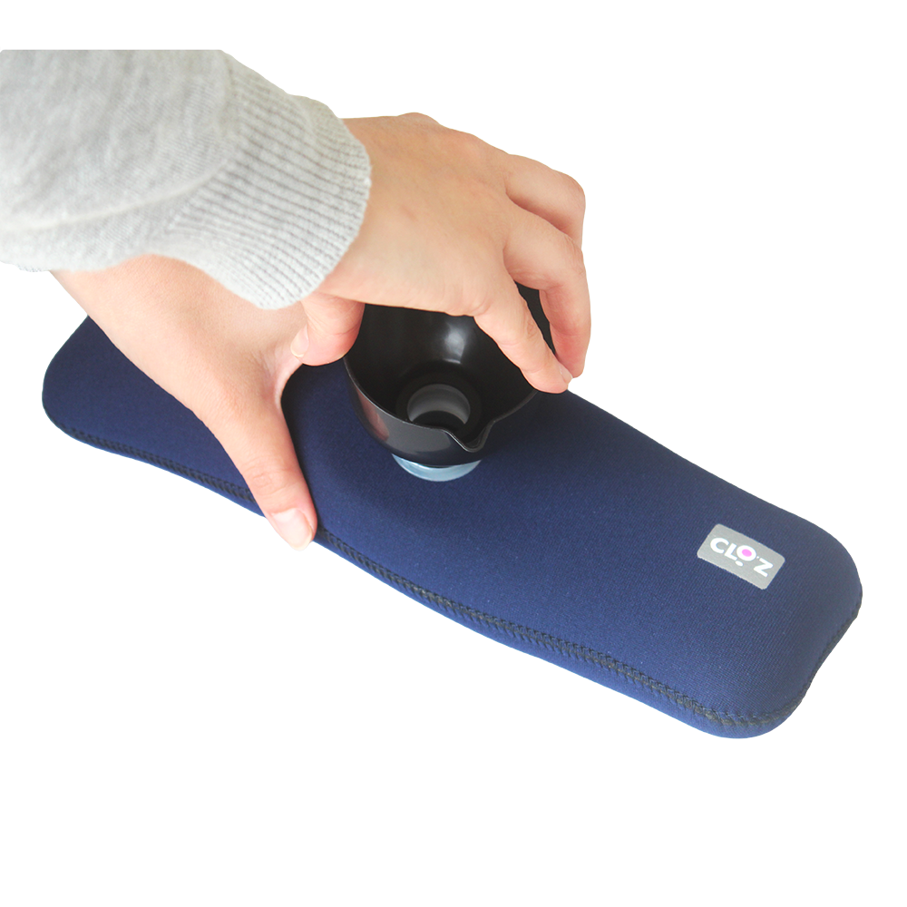 クロッツ やわらか湯たんぽ 腰用タイプ