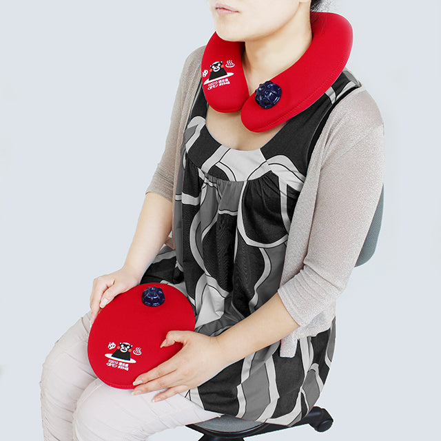 クロッツ やわらか湯たんぽ 肩用タイプ くまモン