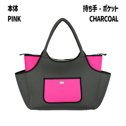 クロッツ バッグ｜ 防水素材｜ボートトート｜ファスナー付き