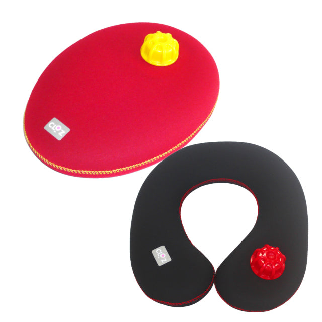 クロッツ やわらか湯たんぽ たまご型タイプ 1個｜肩用タイプ 1個 セット (ポケット型タイプ 1個 付)