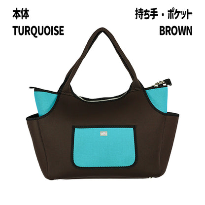 クロッツ バッグ｜ 防水素材｜ボートトート｜ファスナー付き