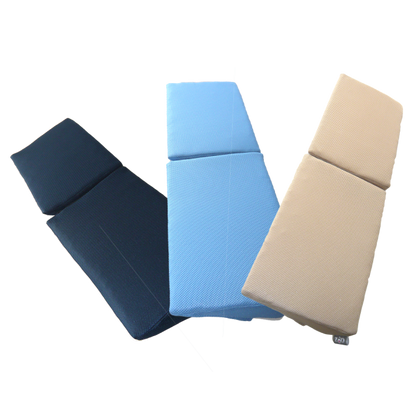 クロッツ エア 介護用体位変換三角クッション 連結・分離2個セット｜43（連結時86）×27×15cm （底面滑り止め）