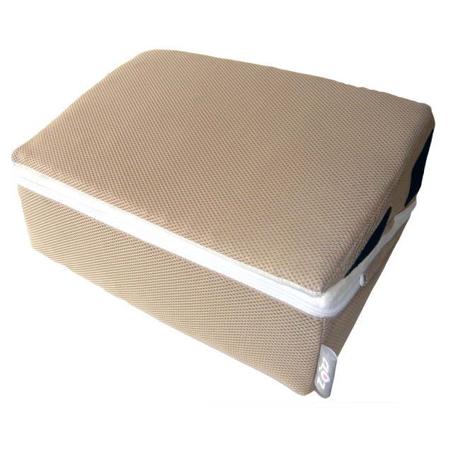 クロッツ エア 介護用体位変換三角クッション 連結・分離2個セット｜43（連結時86）×27×15cm （底面滑り止め）