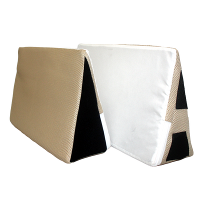 クロッツ エア 介護用体位変換三角クッション 連結・分離2個セット｜43（連結時86）×27×15cm （底面滑り止め）