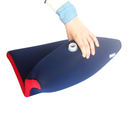 クロッツ やわらか湯たんぽ 座ぶとんタイプ（立ち上がり付）