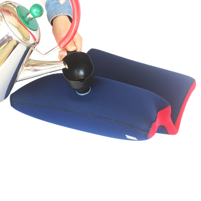 クロッツ やわらか湯たんぽ 座ぶとんタイプ（立ち上がり付）